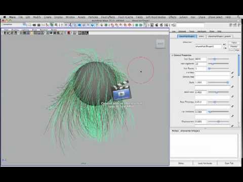 Hair Tutorial Shave A Haircut To Maya Hair System Part 1 Youtube