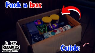 Lost Records: Bloom & Rage – Pack a Box | How to Pack the Box (Objective Guide)