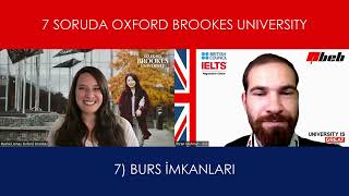 Oxford Brookes University'nin Sağladığı Burs İmkanları - 7 Soruda Oxford Brookes University