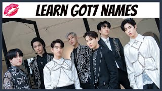 Learn GOT7 Member Names - TEST YOURSELF!