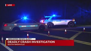 Criminal investigation opened after deadly South Nashville fatal crash