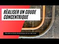 Réaliser, faire un cintrage concentrique sur un tube acier