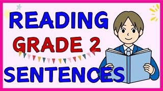 READING SENTENCES for GRADE 2 -- Practice Reading at Home -- Reading Skills & Vocabulary
