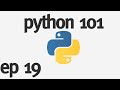 Python 101 - Python Exceptions