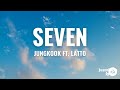 Jungkook (정국) 'Seven (feat. Latto)' Lyrics