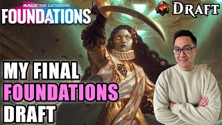 Perfect Draws In My Final Foundations Draft | Foundations Draft | MTG Arena