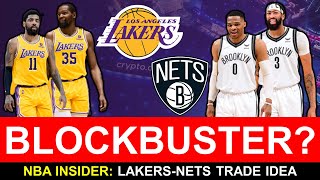 Lakers BLOCKBUSTER TRADE Idea: Anthony Davis & Russell Westbrook For Kevin Durant & Kyrie Irving?