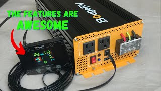 Testing the NEW BougeRV 2000W 12V Pure Sine Wave Inverter with Bluetooth