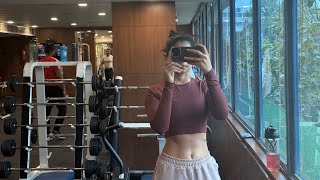 Bagdi vlog #2 || workout 🏋️ || saloon day 💆‍♀️