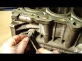 How to disassemble engine VVTi Toyota Part 31/31: Bleeding/drain bolt in engine block