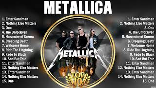 Metallica Greatest Hits Full Album ~ Best Rock Songs Playlist Ever