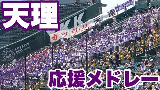 【夏の甲子園を感じさせてくれる天理高校ブラスバンド応援】天理対山梨学院