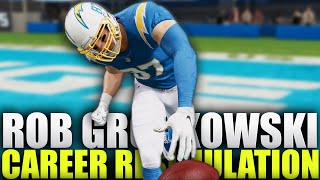 Rob Gronkowski Career Resimulation! Can He Be Great Without Tom Brady? Madden 22 Franchise
