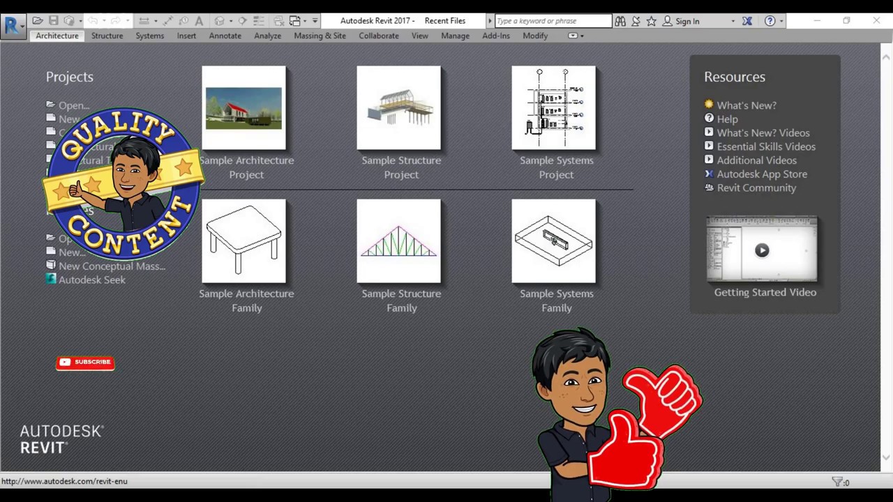 REVIT HOW'S 01!!! Part 1 LEARNING REVIT BASICS And Introduction To ...