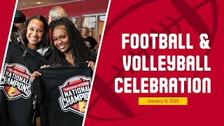 Ferris State Football and Volleyball Celebration