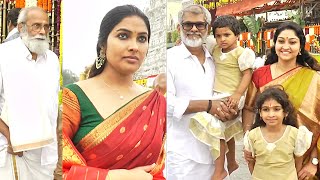 Actress Divi Vadthya , Neelima Rani And Vijayendra Prasad Visits Tirumala Temple | News Buzz