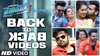 Hyper Back To Back Video Songs | Hyper Video Songs | Ram Pothineni, Raashi Khanna | Ghibran