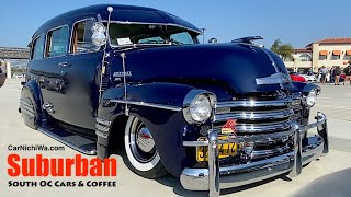 1950 Chevrolet Suburban Carryall | South OC Cars \u0026 Coffee | CarNichiWa.com