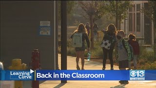 Students In Lincoln Return To Campus On First Day Of School