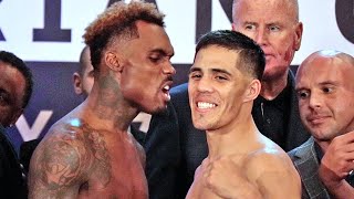JERMELL CHARLO & BRIAN CASTANO HEATED WEIGH IN! TEAMS ALMOST GET INTO FIGHT! - FULL VIDEO