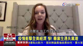 疫情衝擊全美經濟慘!畢業生遇失業潮