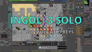 Ingol -3 Solo | 7.6KK/H RAW EXP | 942 RP Solo Hunt