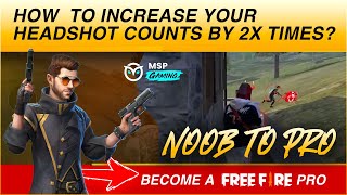 How to play better Free Fire Max | More HEADSHOTS 🔥🔥  Perfect settings for all phones