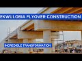 CONSTRUCTION OF EKWULOBIA FLYOVER AND ULTRA MODERN BUS TERMINAL APPROACH FINAL STAGE IN ANAMBRA.