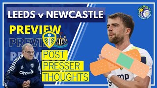 "I'm not in a position to say if teams abused the rules" LEEDS v NEWCASTLE Post Presser Thoughts