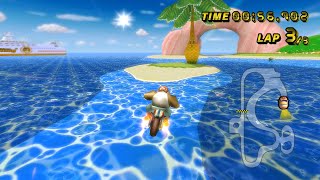 [MKW TAS] GCN Peach Beach (no-glitch) - 1:11.454