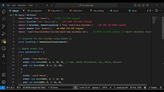 Build a React.js Google Calendar API to Create Events and Render Calendar in Browser in JSX