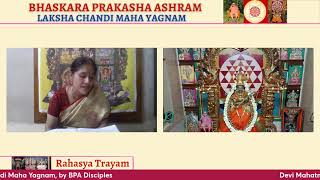 Day 9 (Evening) Devi Mahatmyam Parayanam- Vasanta Navaratri Mahotsavam