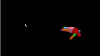 "NEAT" algorithm test: humanoid movement