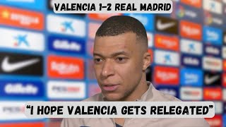 “Valencia are clowns” - Kylian Mbappe Post Match Interview - Valencia 1-2 Real Madrid