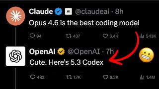 OpenAI is Winning... (Opus 4.6 + Codex 5.3)