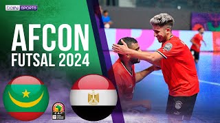 Mauritania vs Egypt  | FUTSAL AFCON 2024 HIGHLIGHTS 04/16/2024 | beIN SPORTS USA