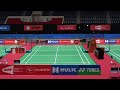 【court 2】hulic daihatsu bwf para badminton championships 2022 nov. 1