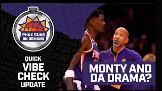Deandre Ayton and Monty Williams get into it on the Phoenix Suns sidelines