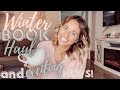 WINTER BOOK HAUL + Exciting News!