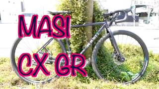 【納車自転車紹介】MASI CXGR  クロモリ グラベル　通勤通学にも最適【最近よく出ます】ディスクロード　クロモリ ロードバイク