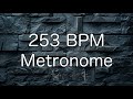 253 bpm metronome