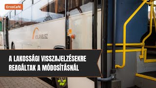 Nem vált be az új buszmenetrend, lépett az önkormányzat