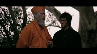 Bruce Lee Enter The Dragon Monk scene with Bruce Lee's real voice