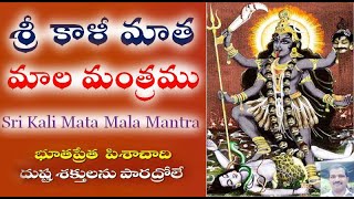 శ్రీ కాళీ మాత  మాల మంత్రము Sri Kali Mata Mala Mantra