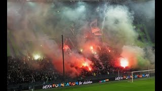 Feyenoord - Union Berlin Pyro