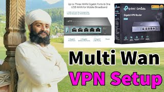 Multi Wan VPN Setup | Tplink ER605 Load Balancer | Access Network Resources Remotely with VPN Hindi