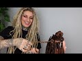 how to braid in temporary dread extensions (SE and DE!)