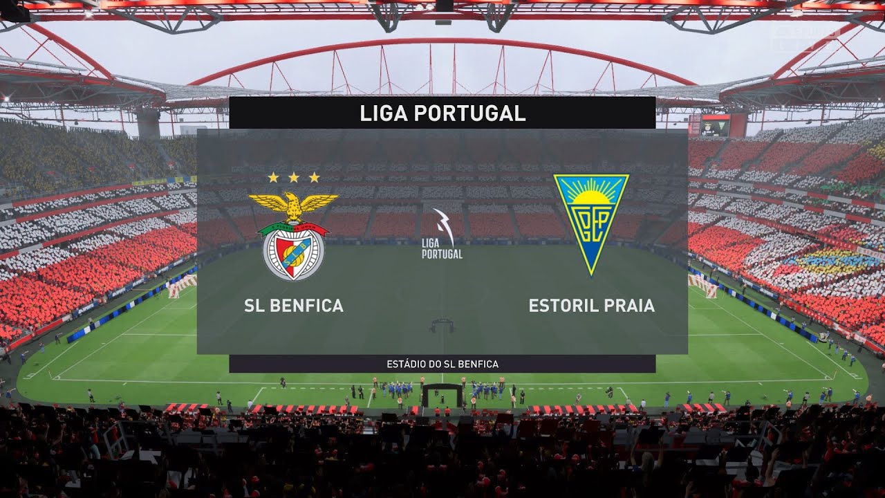 SL Benfica Vs Estoril Praia (23/04/2023) Liga Portugal FIFA 23 - YouTube