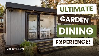 The Ultimate Garden Dining Experience, With Cabin Master!