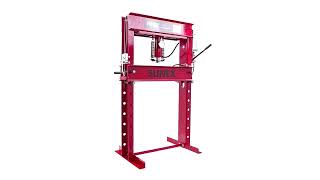 SUNEX® Tools | 5740AH | 40 Ton Air/Hydraulic Shop Press